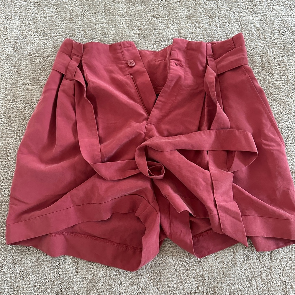 Vintage H&M high waisted tie shorts